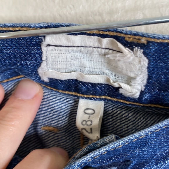 Current/Elliot boyfriend jeans women’s size 28 VGUC - Picture 4 of 8